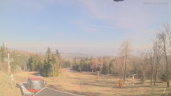 Horní část sjezdovek