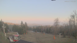 Horní část sjezdovek