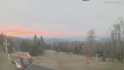 Horní část sjezdovek