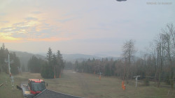 Horní část sjezdovek