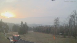 Horní část sjezdovek