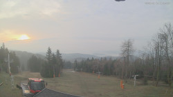 Horní část sjezdovek