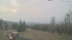 Horní část sjezdovek