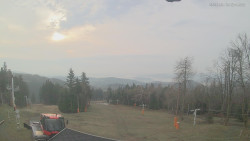 Horní část sjezdovek