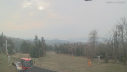 Horní část sjezdovek