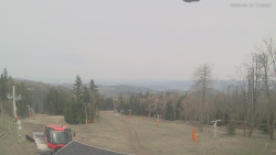 Horní část sjezdovek