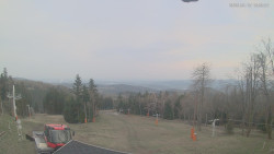 Horní část sjezdovek