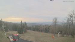 Horní část sjezdovek