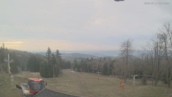 Horní část sjezdovek