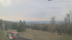 Horní část sjezdovek