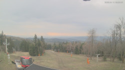 Horní část sjezdovek