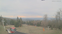 Horní část sjezdovek