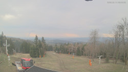 Horní část sjezdovek