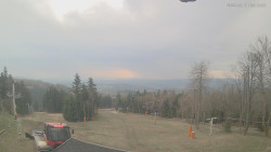 Horní část sjezdovek