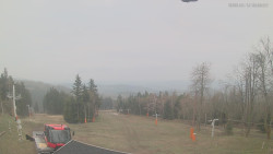 Horní část sjezdovek