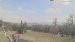 Horní část sjezdovek