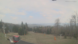 Horní část sjezdovek