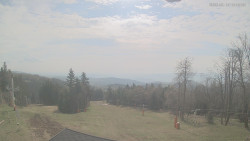 Horní část sjezdovek