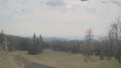 Horní část sjezdovek