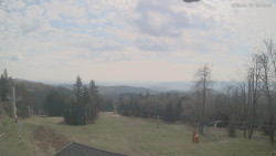 Horní část sjezdovek