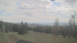 Horní část sjezdovek