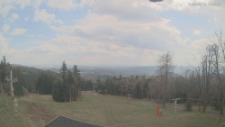 Horní část sjezdovek