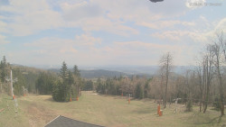 Horní část sjezdovek