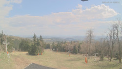 Horní část sjezdovek