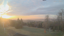 Horní část sjezdovek