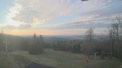 Horní část sjezdovek