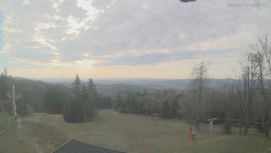 Horní část sjezdovek