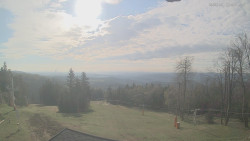 Horní část sjezdovek