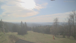 Horní část sjezdovek