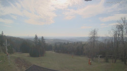 Horní část sjezdovek