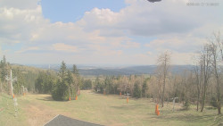 Horní část sjezdovek