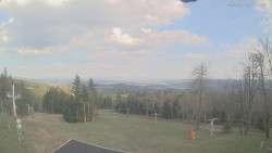 Horní část sjezdovek