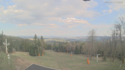 Horní část sjezdovek