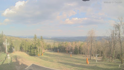 Horní část sjezdovek