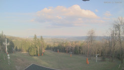 Horní část sjezdovek