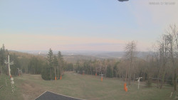 Horní část sjezdovek