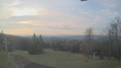 Horní část sjezdovek