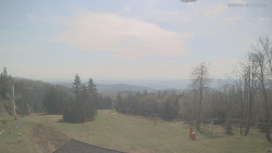 Horní část sjezdovek