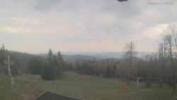 Horní část sjezdovek