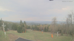 Horní část sjezdovek