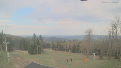 Horní část sjezdovek