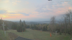 Horní část sjezdovek