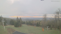 Horní část sjezdovek