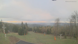 Horní část sjezdovek