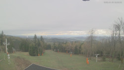 Horní část sjezdovek