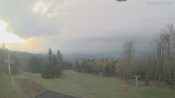 Horní část sjezdovek